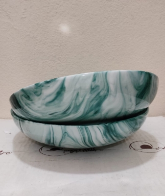Picture of Ceramic pasta bowl  Porcelain  Dish Tableware Large Salad Bowls,  and Serving Bowls, Soup Bowl, 8.5 Inch Ceramic Pasta Plate
