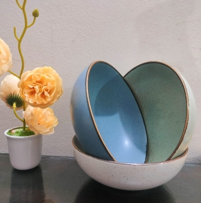 Picture of 1 Piece  6 Inch Tableware Bowls Ceramic Home  Instant curry Noodle Soup Restaurant Simple Creative  Ramen Bowl
