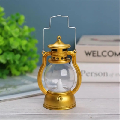 Picture of Retro Kerosene Night Light Outdoor Camping Kerosene Garden Oil Lamp Lantern Art Pendant Christmas Halloween Crafts Decorations