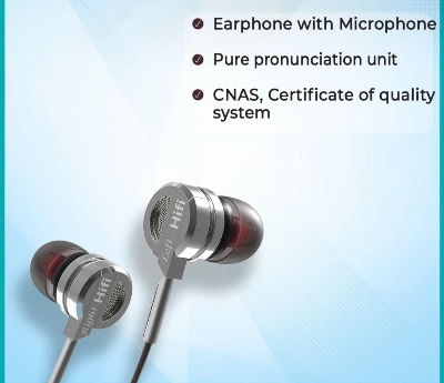 Picture of QKZ DM9 Zinc Alloy HiFi Metal In Ear Earphones with Microphone