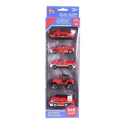 Picture of Plastic Toy Car Set - Red