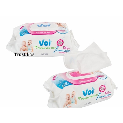 Picture of White Voi Wet Wipes For Baby - 120pcs