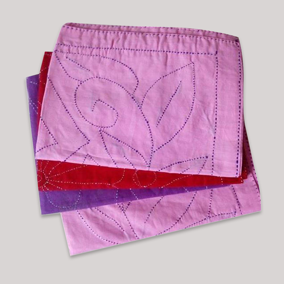 Picture of Multicolor Baby Nokshi Katha - 2Pcs