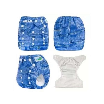 Picture of Printed Washable Baby Nappies Diaper