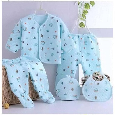 Picture of Exclusive Newborn Baby Set-5 Pieces (0-6 Months)