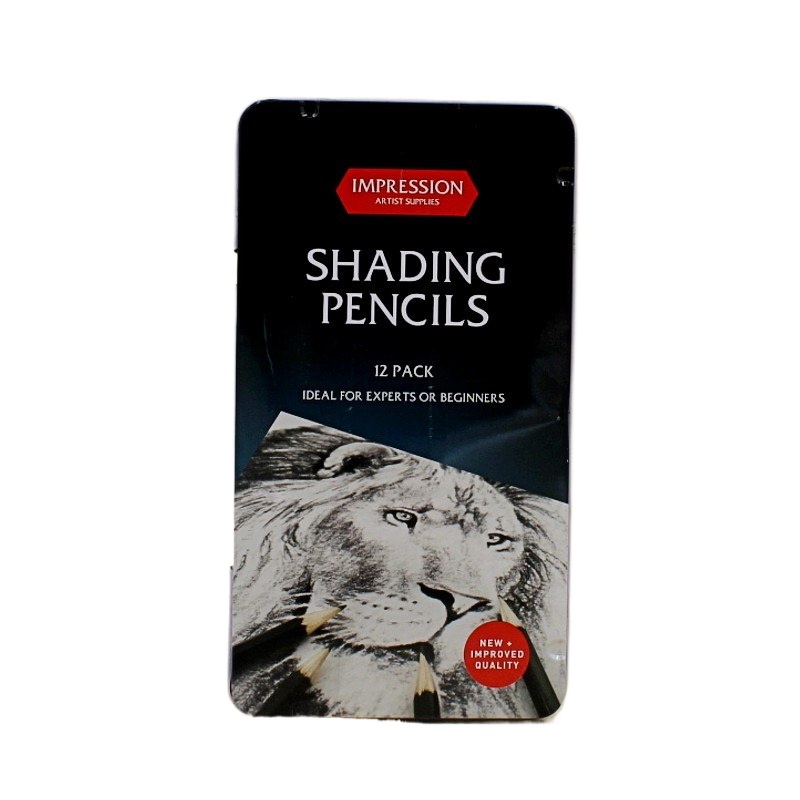 Picture of Impression 12 Pcs Shading Pencil with tin box