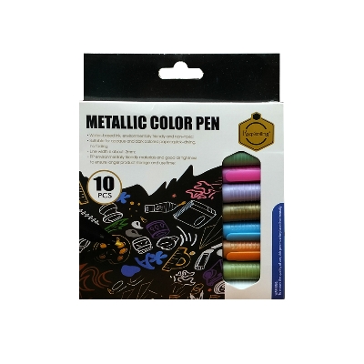 Picture of Keep Smiling Metallic Color Pen Pack of 10