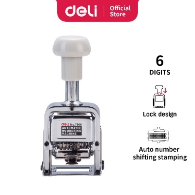 Picture of Deli E7506 Auto Numbering Machine 6 disit