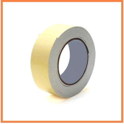 Picture of Both Side Gum Foam Tape White Color Both Side Gum Foam Tape Heavy Duty Double Sided Gum Foam Tape White Color For DIY Craft Gum Tape