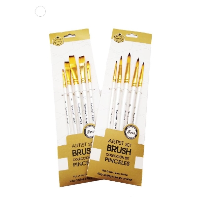 Picture of Keep Smiling 6090F Artist Brush Set 5 Pieces