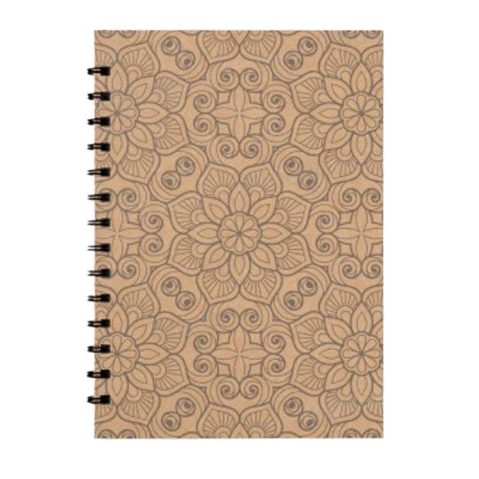 Picture of Papertree Side Spiral Bound Sketch Book A5 SIZE 50 SHEETS |  Perfect For ● Graphite Pencils ● Colour Pencils ● Pastel Pencils ● Charcoal Pencils ● Soft Pastels ● Oil Pastels ● Metallic Fineliners