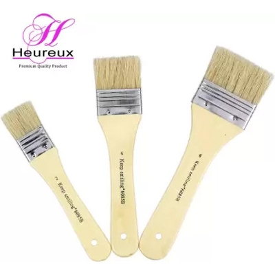 Picture of Keep Smiling All Painting Brush Set of 3 | Suitable for Oil and Acrylic Paints.
