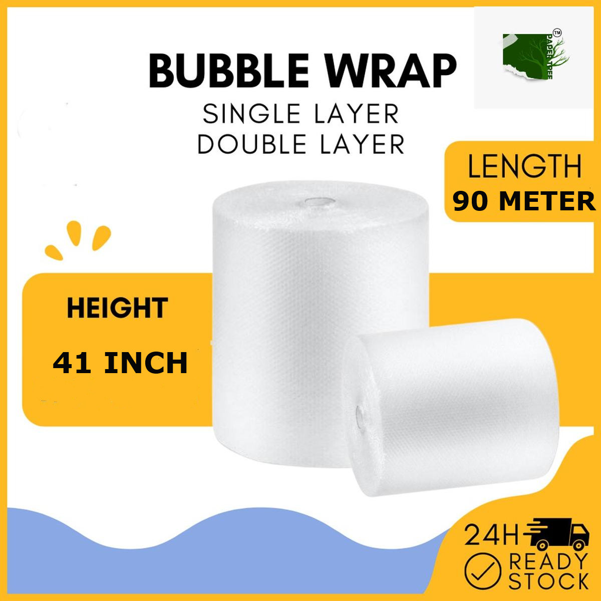 Picture of Bubble Wrap For Packaging 90 Meter ● 100 yard/ 90 meter
