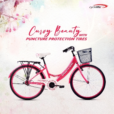 Picture of 24'' or 26'' ladies cycle 71 ruby ,Meghna cycle