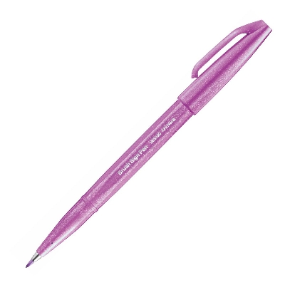 Picture of Brush Sign Pen Pink Purple
