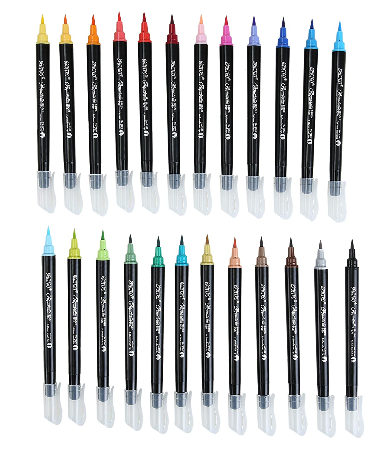 Picture of Brustro Aquarelle Brush Pen Set of 24