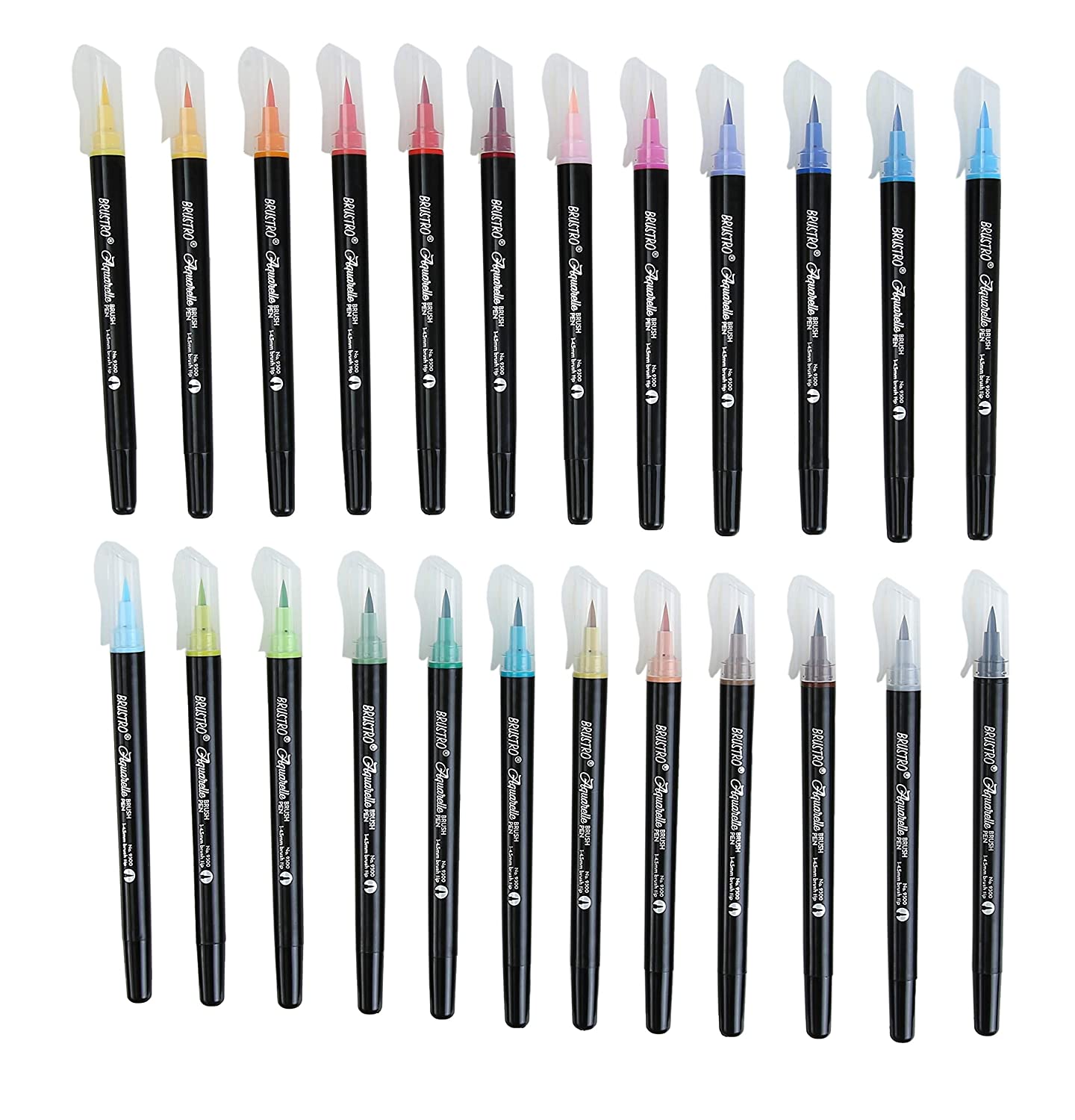Picture of Brustro Aquarelle Brush Pen Set of 24