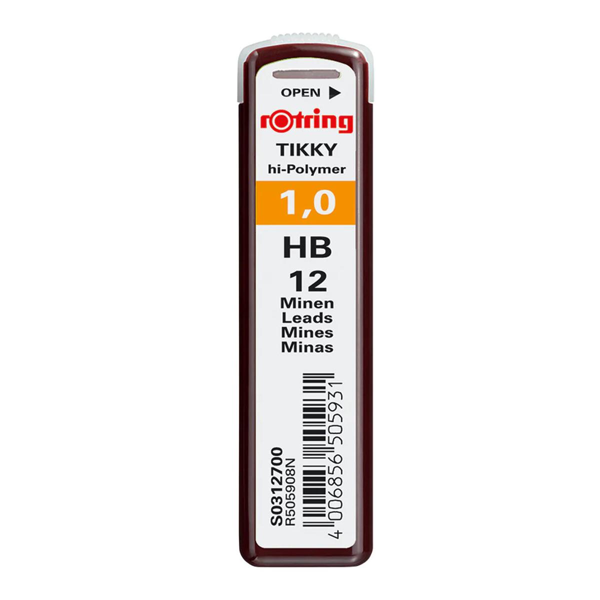 Picture of rOtring High-polymer fine leads 1.00 mm HB
