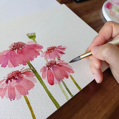Picture of Papertree premium water color pad A5 size