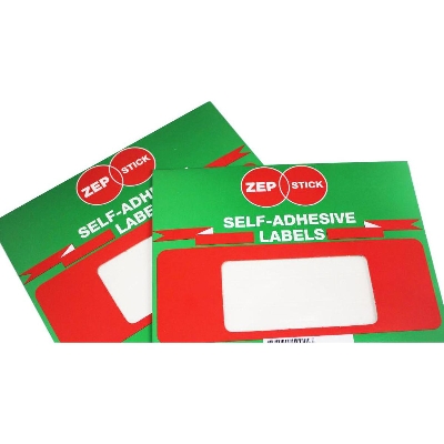 Picture of Zep Stick Self Adhesive Stickers Labels 19 X 38 MM - 400 Pcs