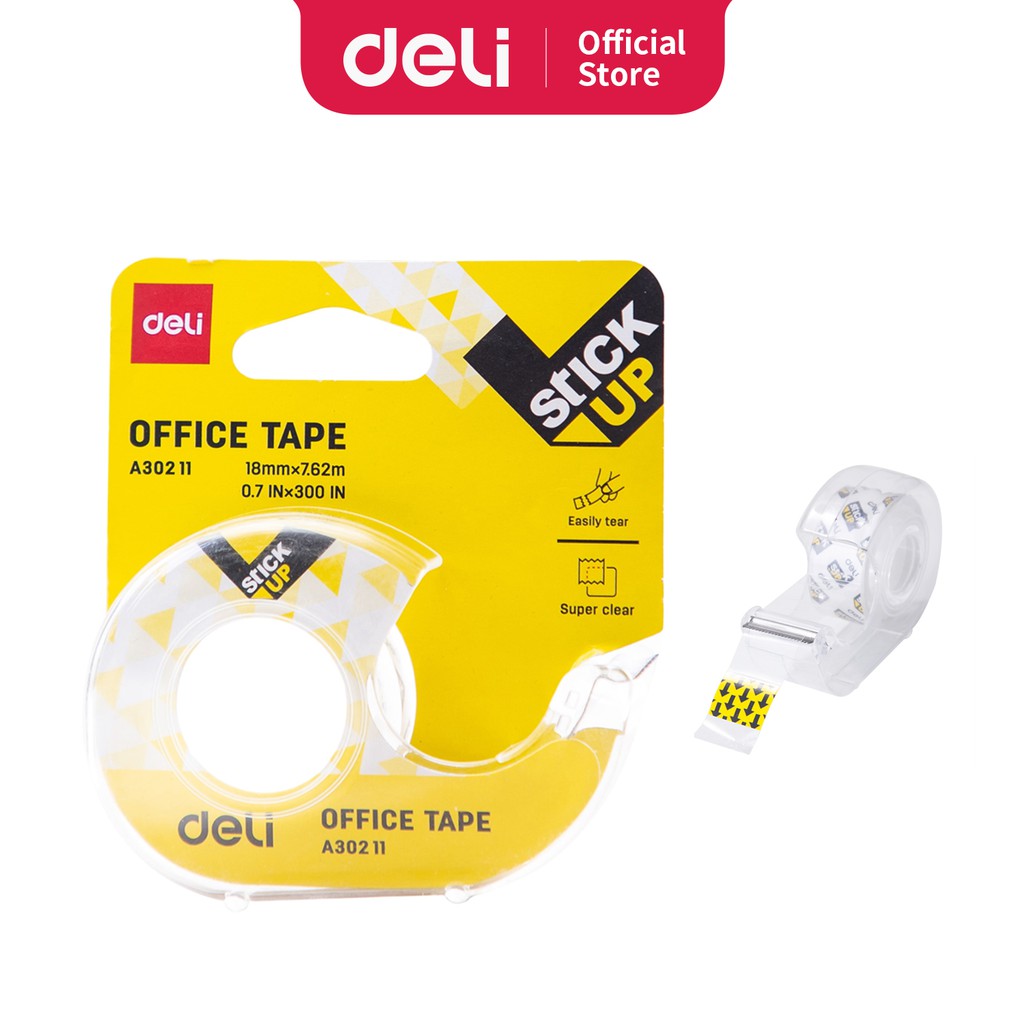 Picture of Deli EA30211 Super Clear Office Tape