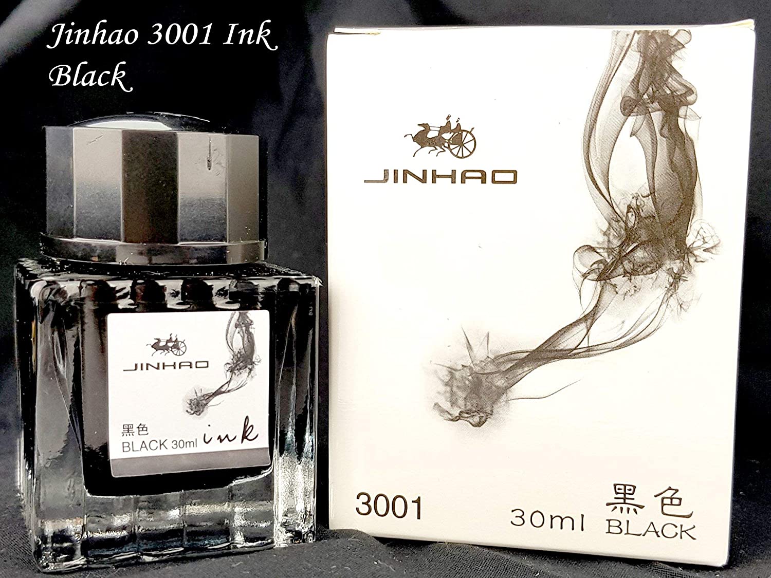 Picture of JINHAO 3001 Fountain Pen Ink 30 ML BLACK