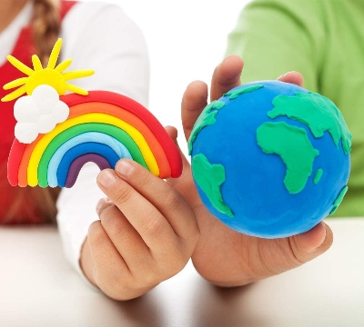 Picture of 12 Colors Soft Super Light Clay Modeling Air Dry Clay For DIY Handmade Toys