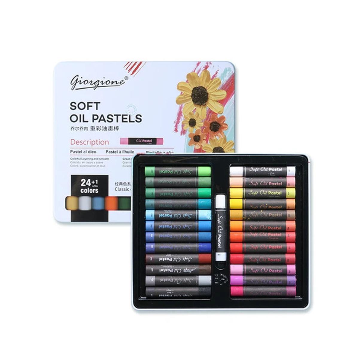 Picture of Giorgione Heavy Color Oil Pastel Super Soft Metal Box Set 24