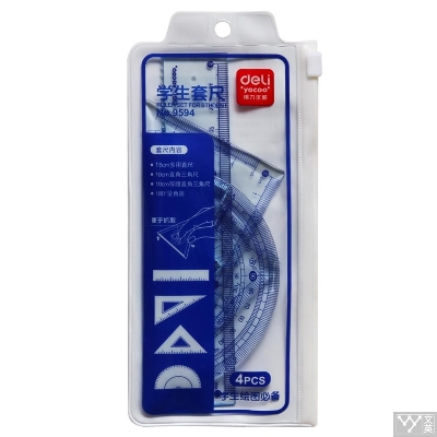 Picture of Deli 9594 Student Ruler Set