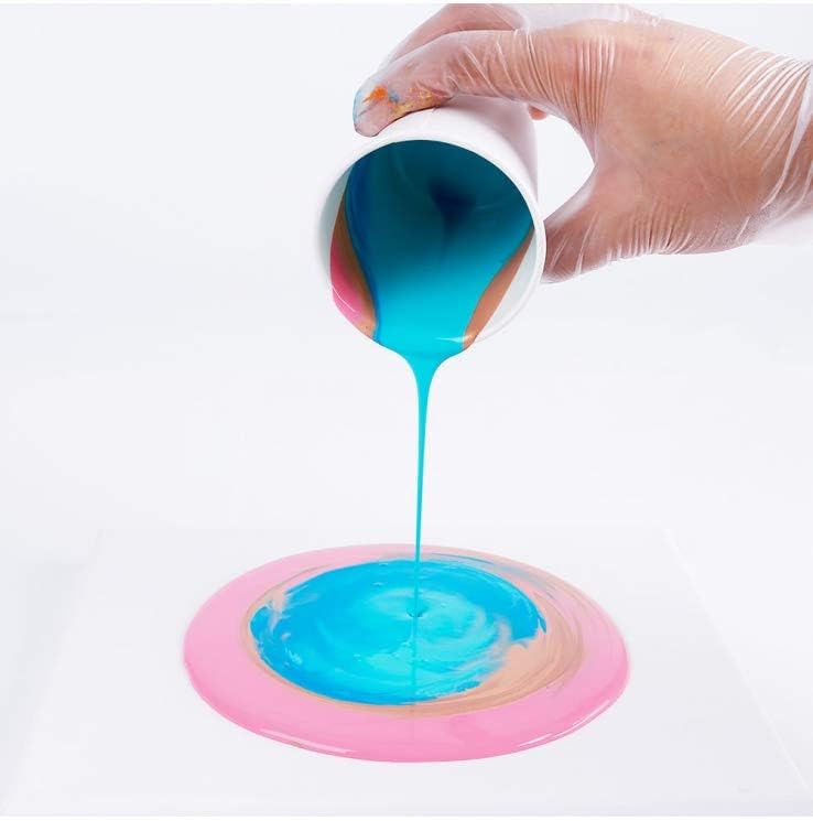 Picture of MONT MARTE Acrylic Pouring Paint Set Flamingo – 4 pieces x 60ml