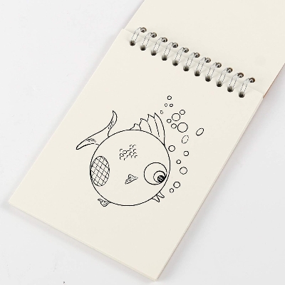 Picture of A6 Size mini sketch Book Mini hand sketch pad pocket sketch pad