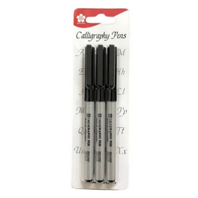 Picture of Sakura Pigma Calligraphy Pen (1.0mm+2.0mm+3.0mm)