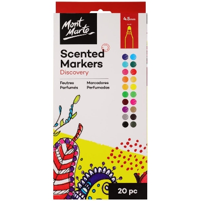 Picture of Mont Marte Scented Markers 20pc