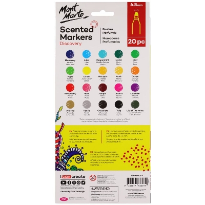 Picture of Mont Marte Scented Markers 20pc