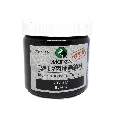 Picture of Maries Acrylic Color 100 ML Black