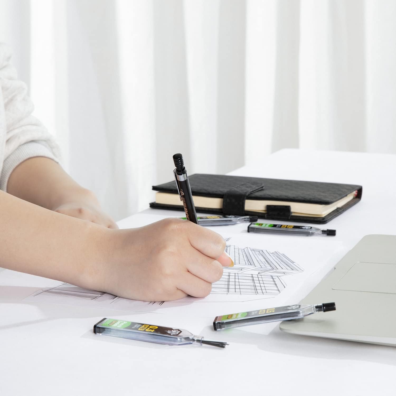Picture of BAOKE  Simple Mechanical Pencil 0.7 mm HB