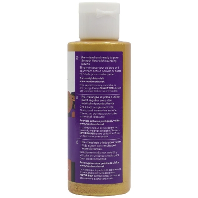 Picture of Mont Marte Pouring Paint 120ml-Gold