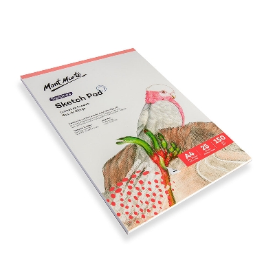 Picture of Mont Marte Sketch Pad 150gsm 25 sheet A4