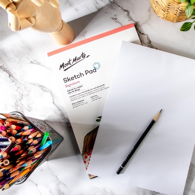 Picture of Mont Marte Sketch Pad 150gsm 25sheet A5