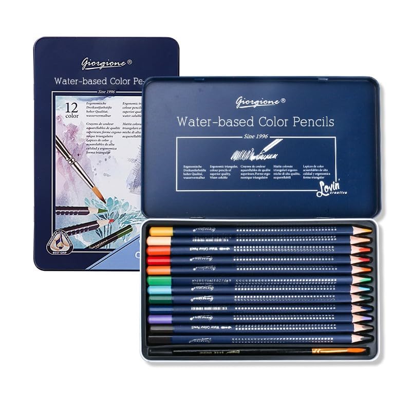 Picture of Giorgione® Watercolour Pencils Tin (Set of 12)
