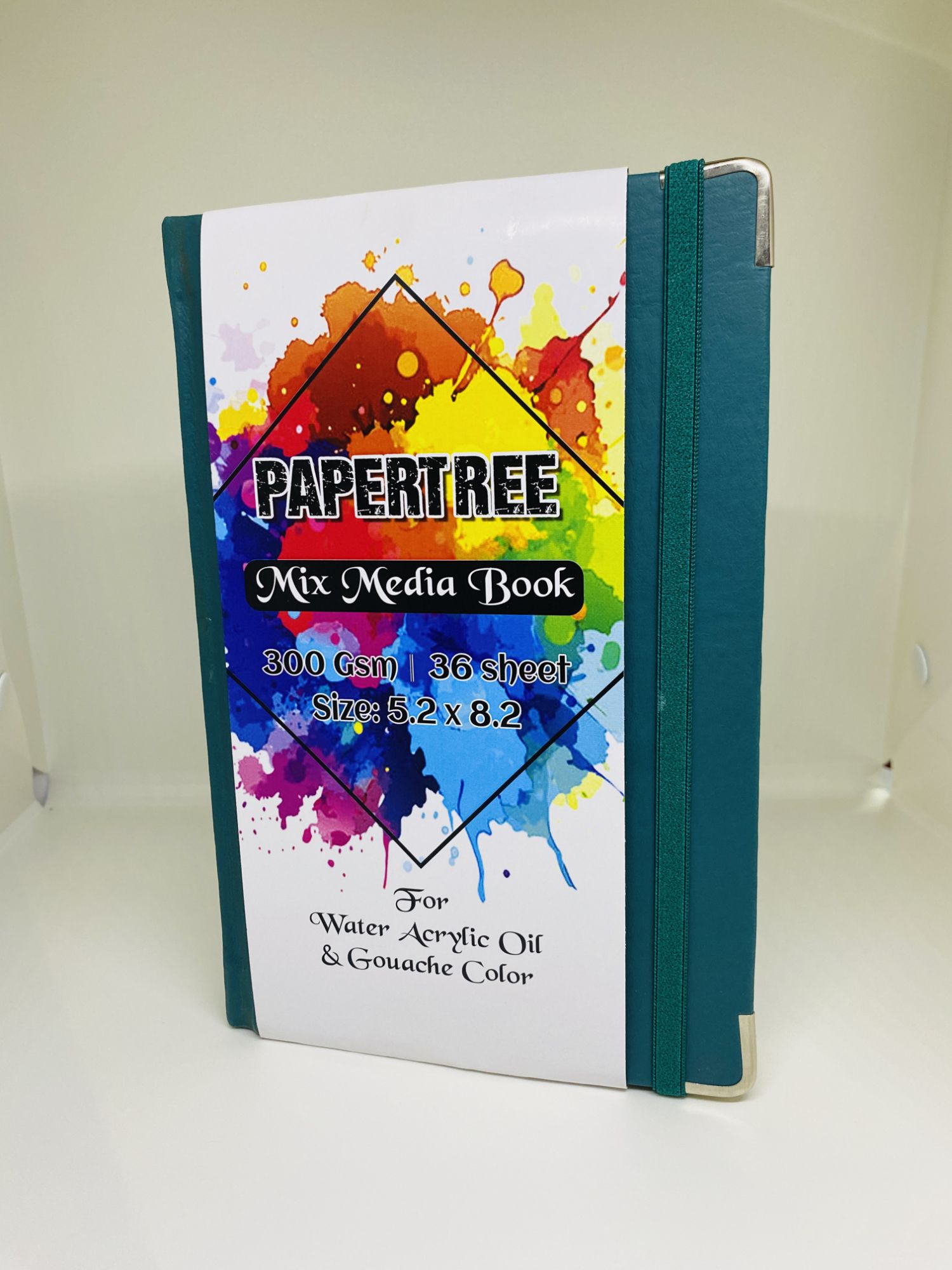 Picture of Papertree Mix Media Art Book 5.2x8.2 inch -300gsm -36 Sheets