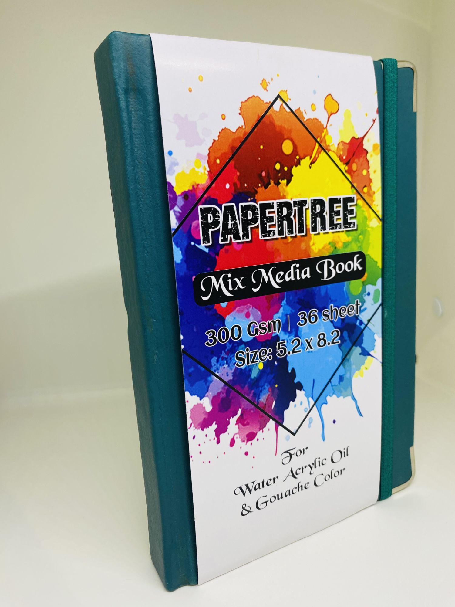 Picture of Papertree Mix Media Art Book 5.2x8.2 inch -300gsm -36 Sheets