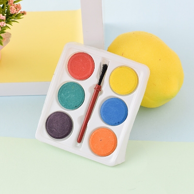 Picture of Water color cake Pigment powdersmall watercolour6 colors