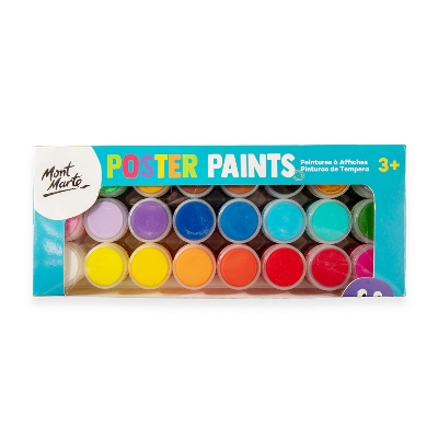Picture of Mont Marte Poster Paint Set 24pc*20ml