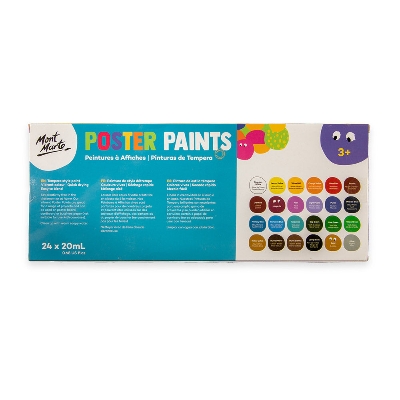 Picture of Mont Marte Poster Paint Set 24pc*20ml