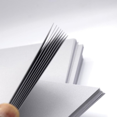 Picture of Silver Color Paper 300Gsm Size A4 Certificate, Business, Wedding Card, Gift Paper (10 Sheets)