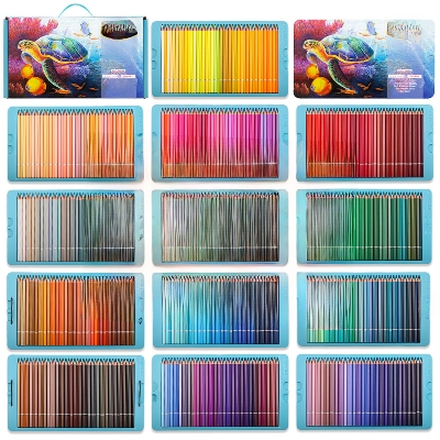 Picture of KALOUR Premium Color Pencil 520 Color with iron box