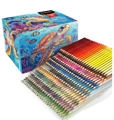 Picture of 520 Pcs Color Pencil Soft core HB for Artist student and Professional