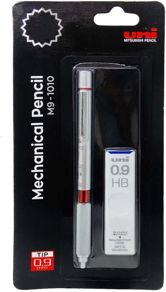 Picture of uni-ball M9-1010 Mechanical Pencil With 0.9 mm HB Lead | Pack of 1