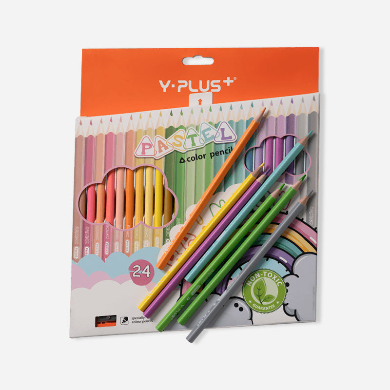 Picture of Y Plus Rainbow Pastel 24 Pcs Color Pencil